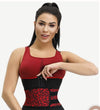 Slimming Essentials Leopard Print Design 7 Steel Bone Neoprene Waist Cincher Fitting Waist Trainer